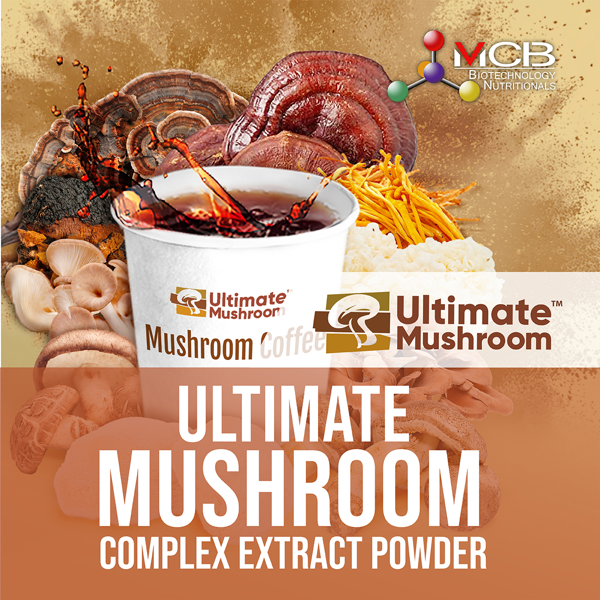 ULTIMATEMUSHROOM™ Mushroom Complex Extract Powder